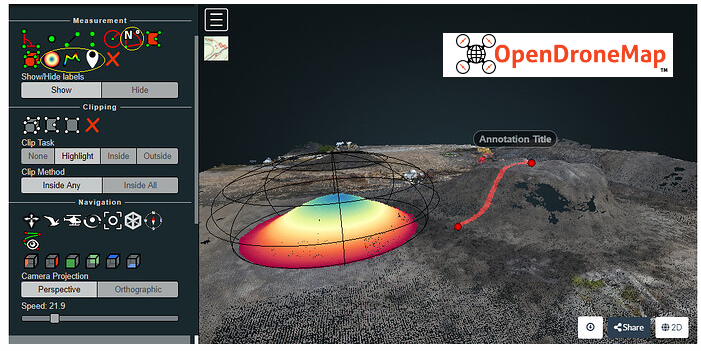 DWG 6: OpenDroneMap and 3D